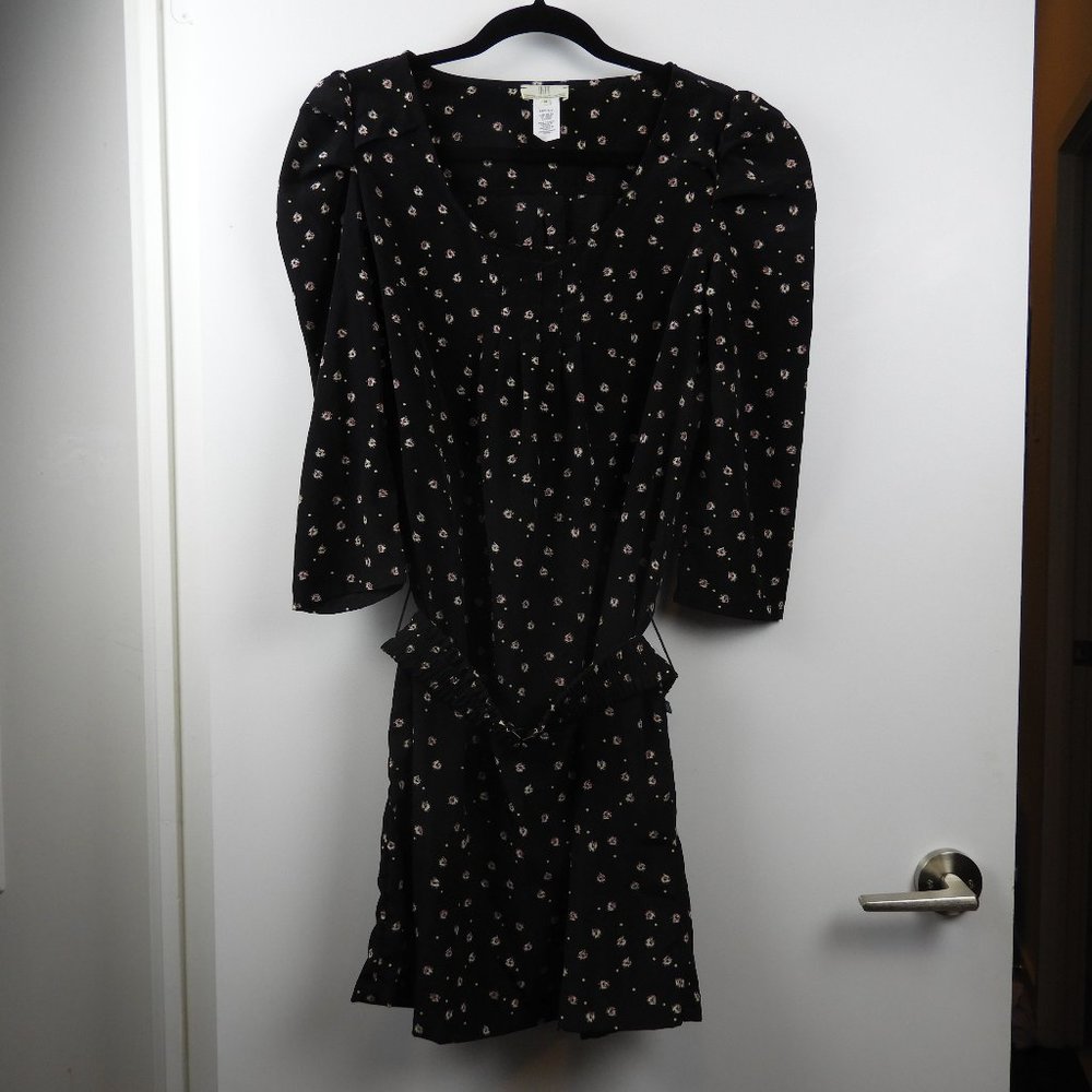 3/4 Sleeve Dress with Belt in Medium